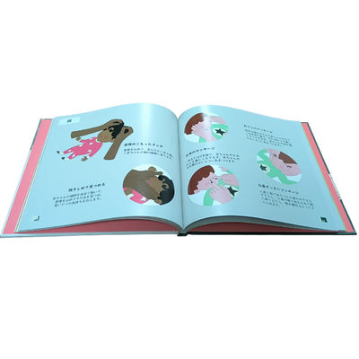 Glossy Lamination Baby Education books for Massage Guide