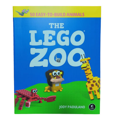 THE LEGO ZOO | Customized Matte Lamination Children Book Printing in AI/PDF Format for Recognition