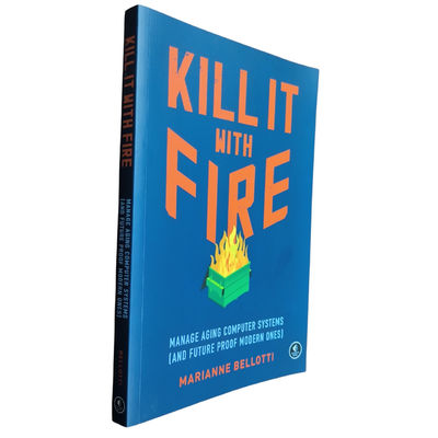 Kill it with Fire | Softcover Computer System Textbook with Smyth Sewn Binding