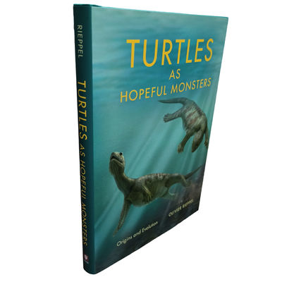Glossy Art Paper Textbook Printing Service Turtles As Hopeful Monsters With 4C/4C Printing Color for Inner Pages