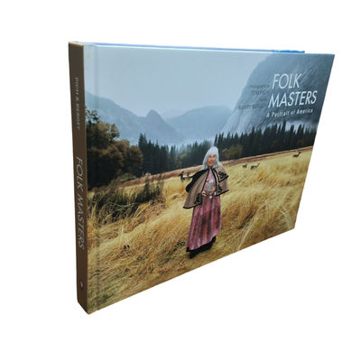 Folk Masters  Full Color Coffee Table Book Printing Glossy Art Paper Smyth Sewn Binding For Stylish Home Decor