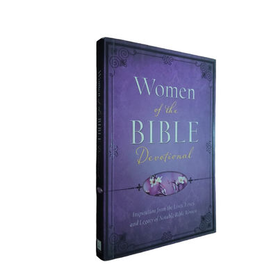 Women Of The Bible Devotional Custom CMYK Novel Book Printing With Matte Finish Custom Paperback Book Printing