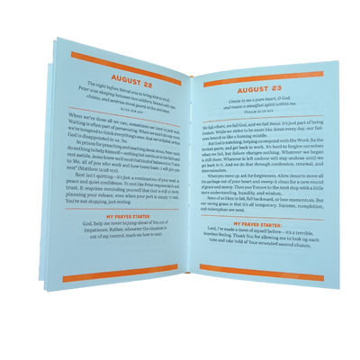 Jesus Each Day For Teen Guys  Offset Printing Christian Novel Fiction Book With Matte Laminated Case And Spot UV