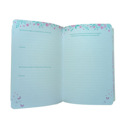 Journal for Women | Custom Design Notebook Printing Double Sided 4C Pages Smyth Sewn with Hardcover Binding