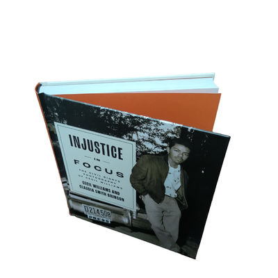Injustice In Focus Matte Laminated Hardcover Art Book With Smyth Sewn Binding And 4C/4C Glossy Art Paper Inner Pages