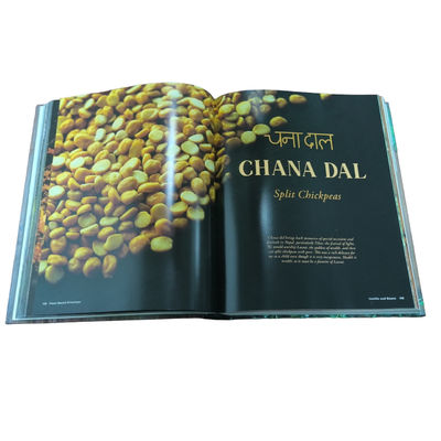 Plant-Based Himalaya Professional Hardcover Cookbook Printing with Matte Laminated Cover and 4C/4C Glossy Pages