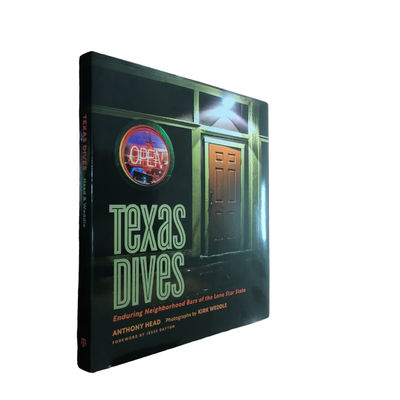 Texas Dives | Glossy Laminated Coffee Table Book Printing With Jackets And 120 Gsm Glossy Art Paper Stock