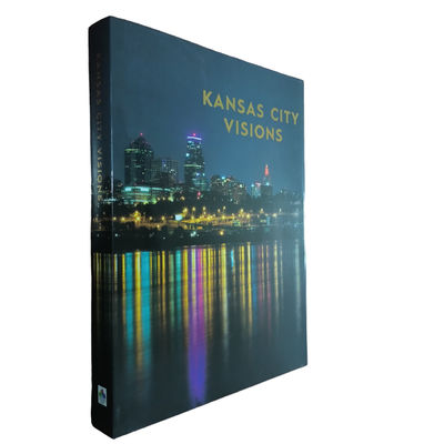 Kansas City Visions | 9.5 X 12 inches Professional Coffee Table Book Printing Service with Case Foil and Jacket