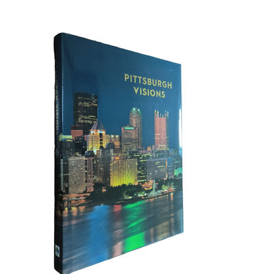 Pittsburgh Visions Professional Coffee Table Book Printing With Gloss Jacket And 3mm Greyboard With 140 Gsm Gloss Paper