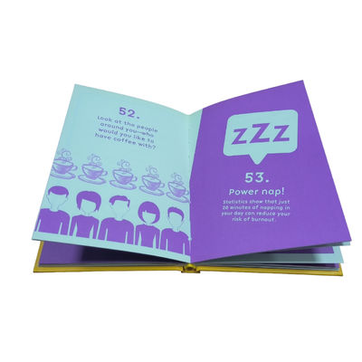 1C/1C Custom Hardcover Novel Book Printing with Matte Lamination
