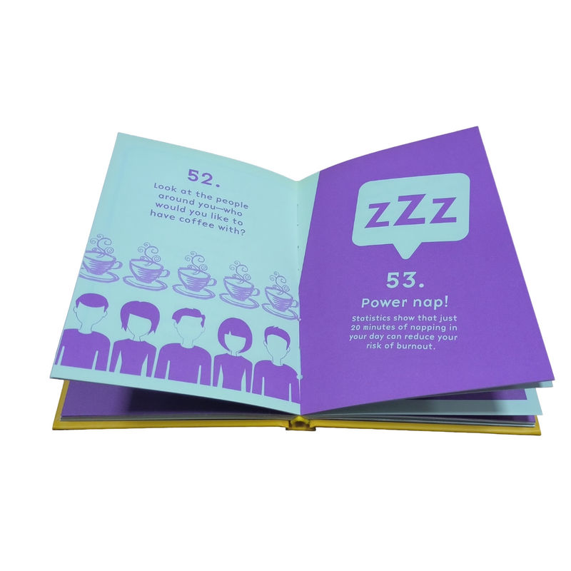 1C/1C Custom Hardcover Novel Book Printing with Matte Lamination